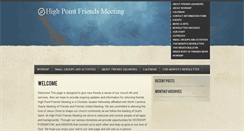 Desktop Screenshot of highpointfriends.org