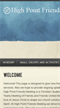 Mobile Screenshot of highpointfriends.org